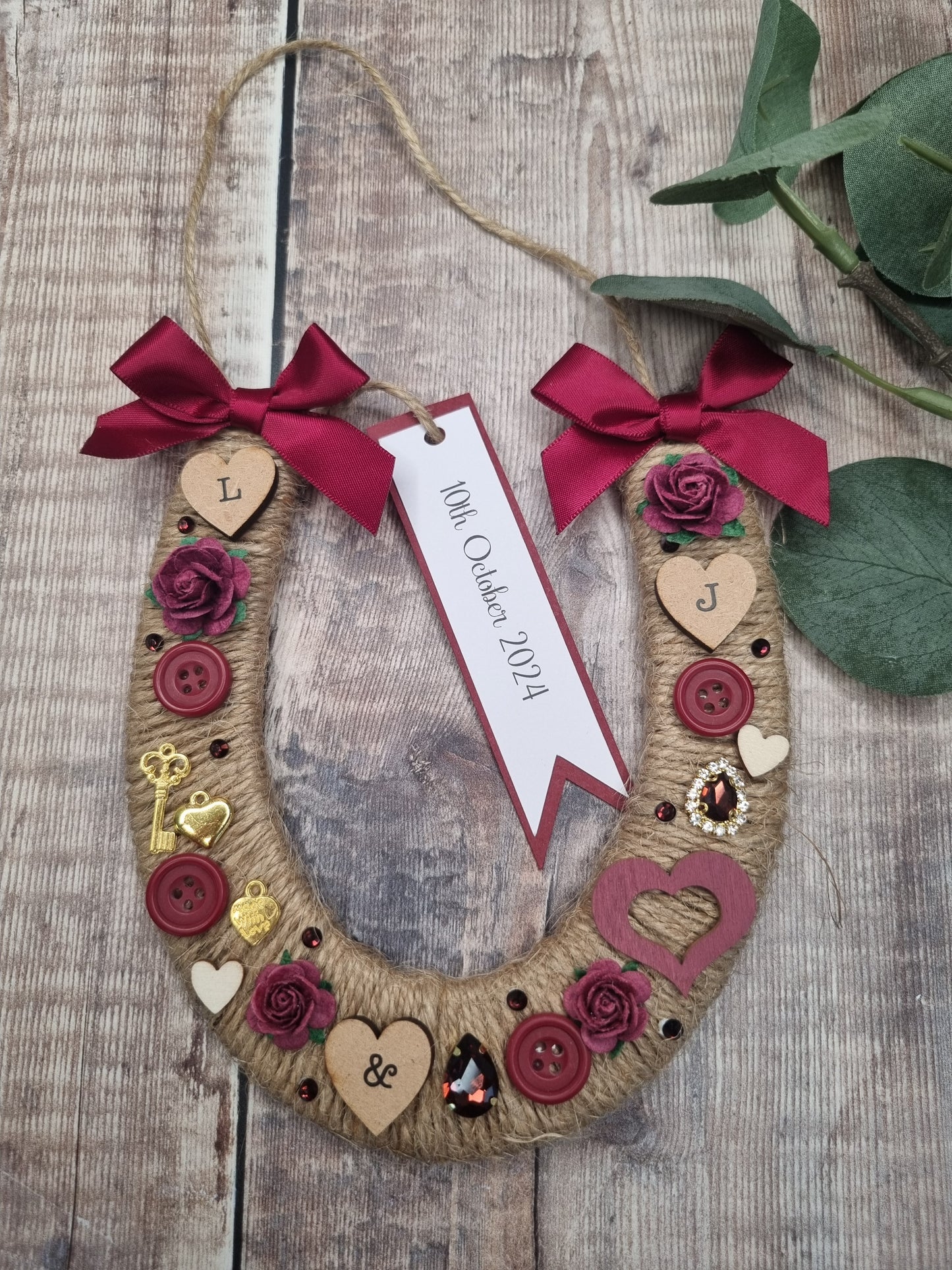 Wedding Horseshoe Gift