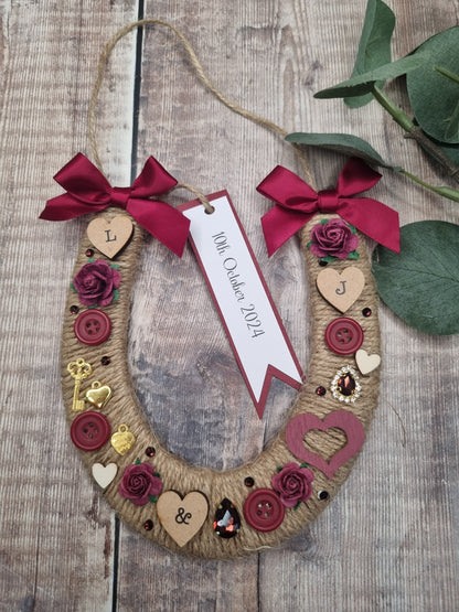 Wedding Horseshoe Gift