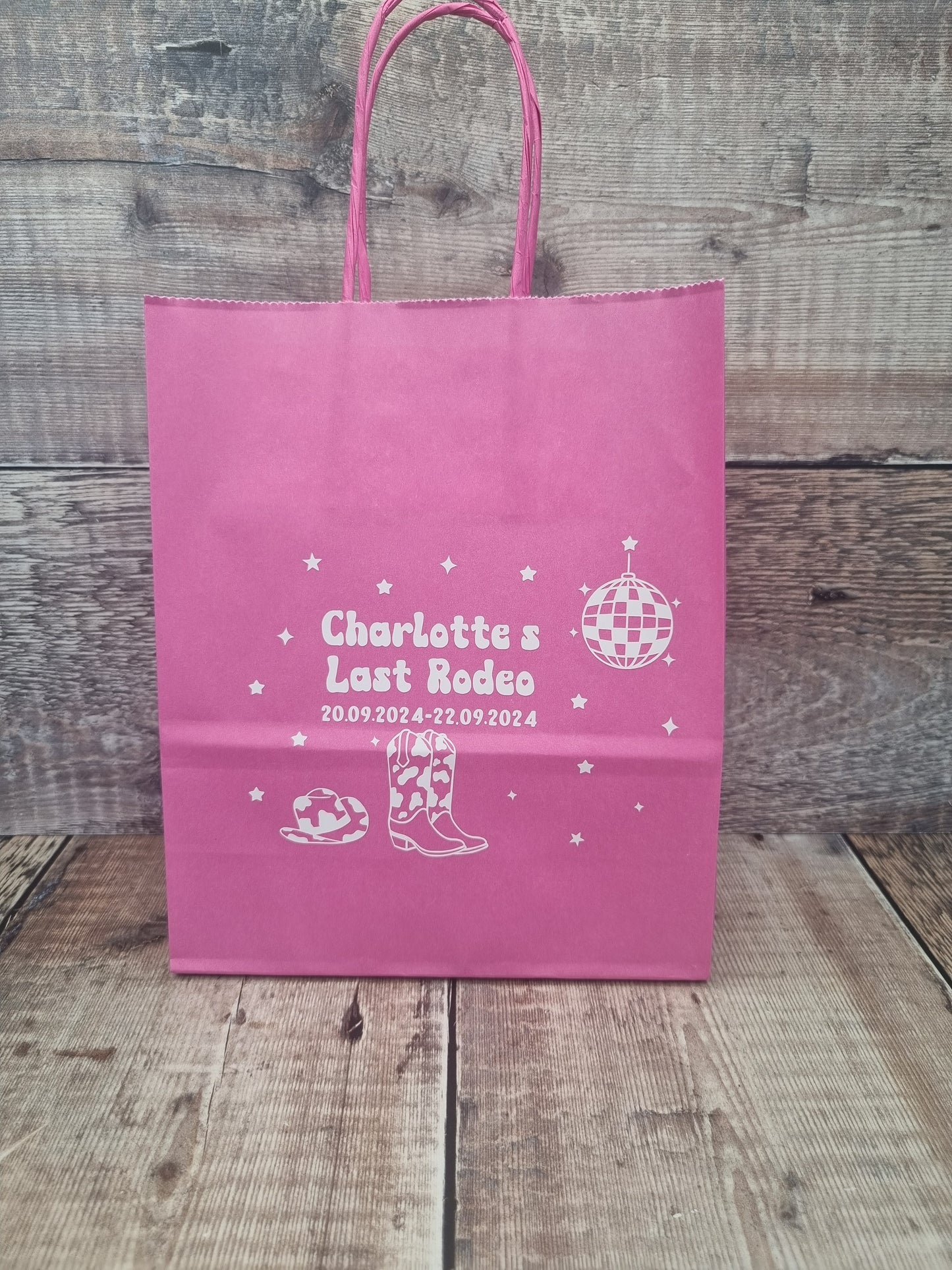 Last Rodeo Gift Bag, Last Rodeo Hen Gift Bag