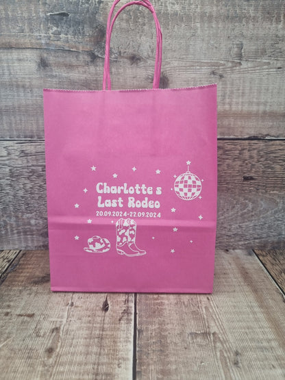 Last Rodeo Gift Bag, Last Rodeo Hen Gift Bag
