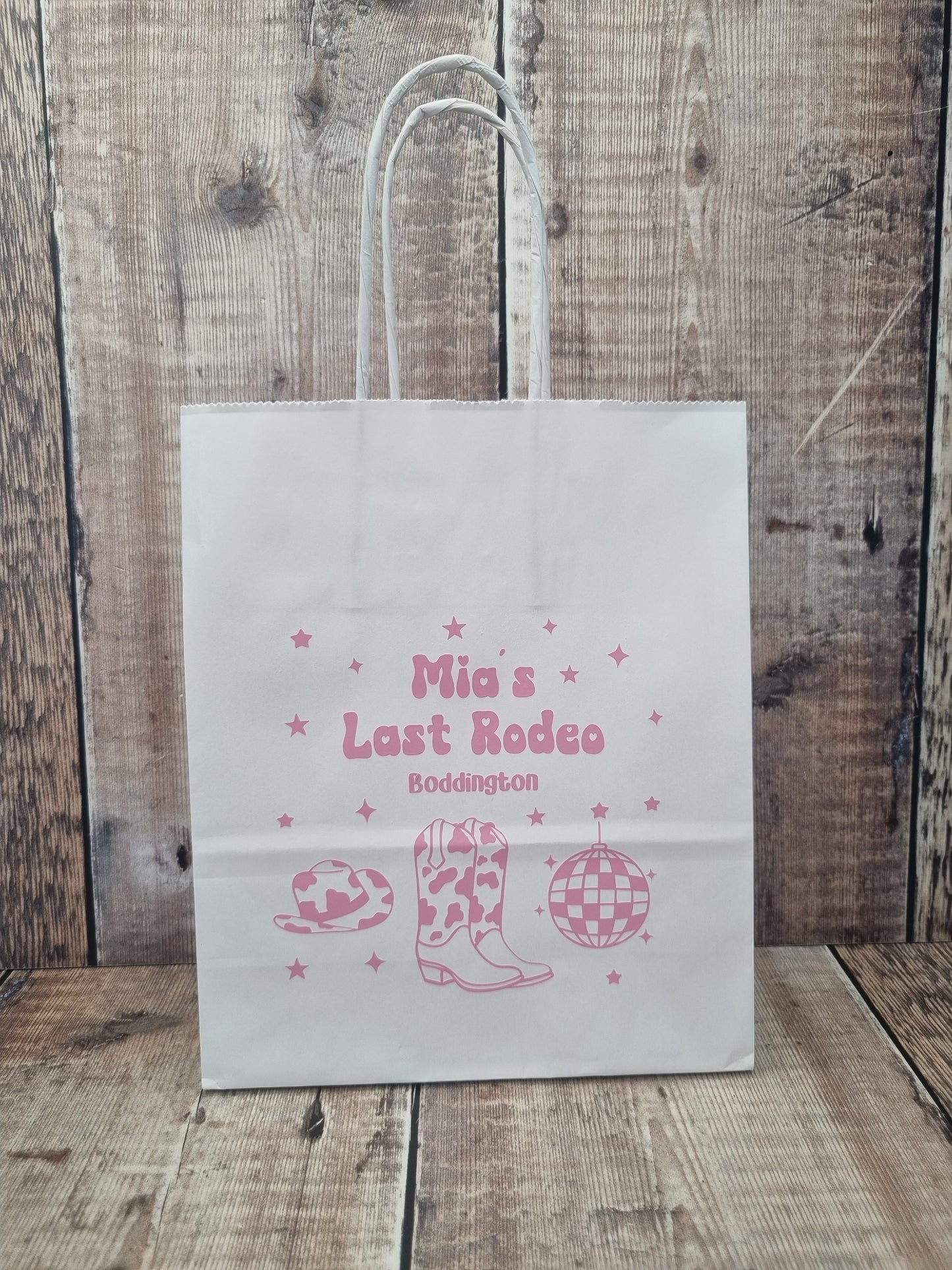 Last Rodeo Gift Bag, Last Rodeo Hen Gift Bag