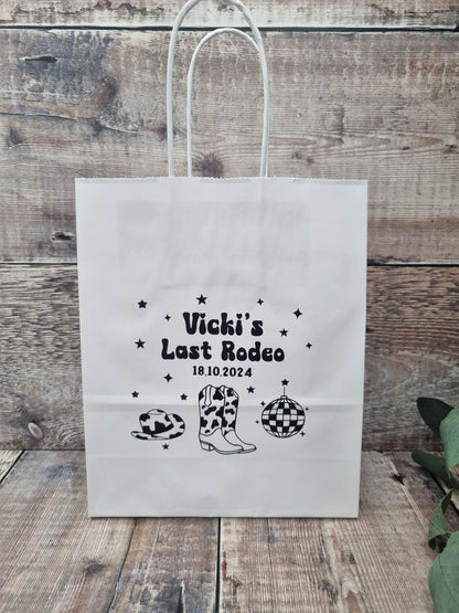 Last Rodeo Gift Bag, Last Rodeo Hen Gift Bag