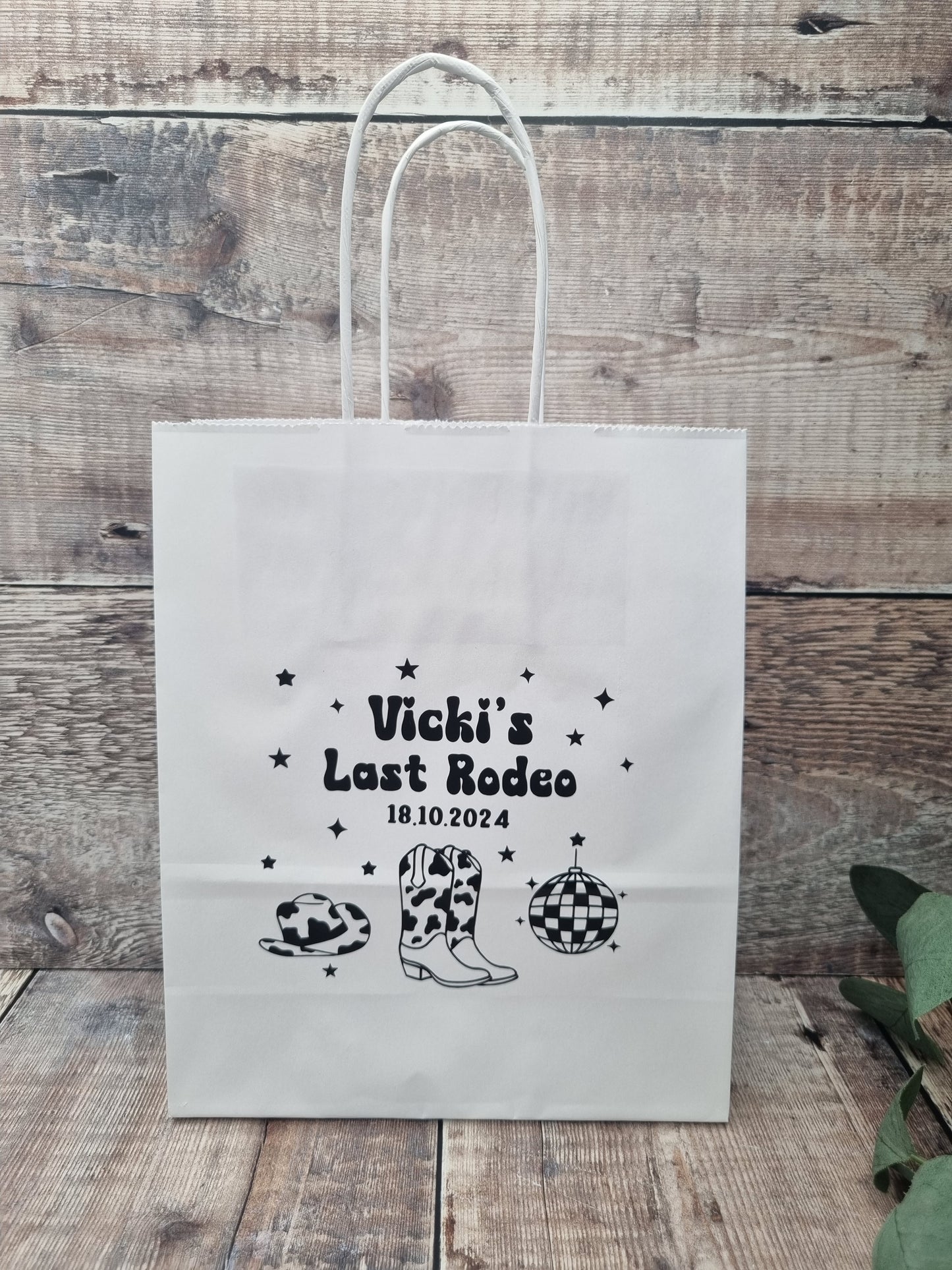 Last Rodeo Gift Bag, Last Rodeo Hen Gift Bag