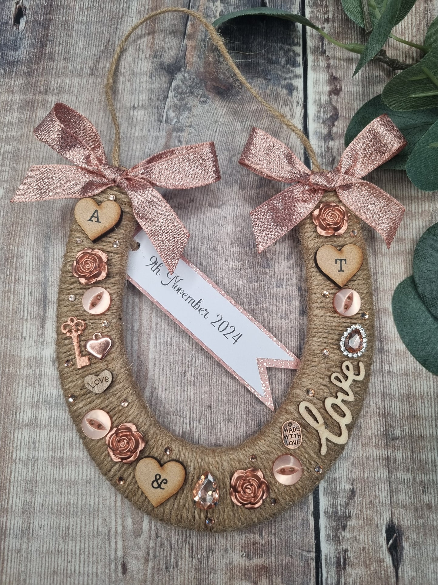 Wedding Horseshoe Gift