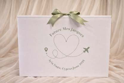 Wedding Dress Travel Box - Fingers and Thumbs Crafts