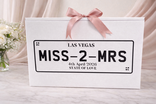 Las Vegas Wedding Dress Travel Box – Destination Wedding - Fingers and Thumbs Crafts