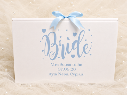 Personalised Wedding Dress Travel & Storage Box