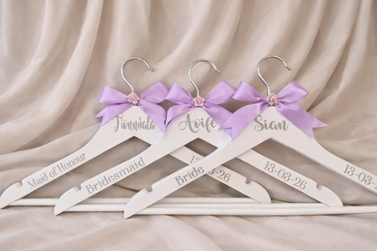 Personalised Wedding Hangers