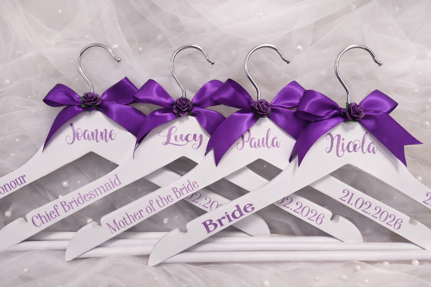 Personalised Wedding Hangers