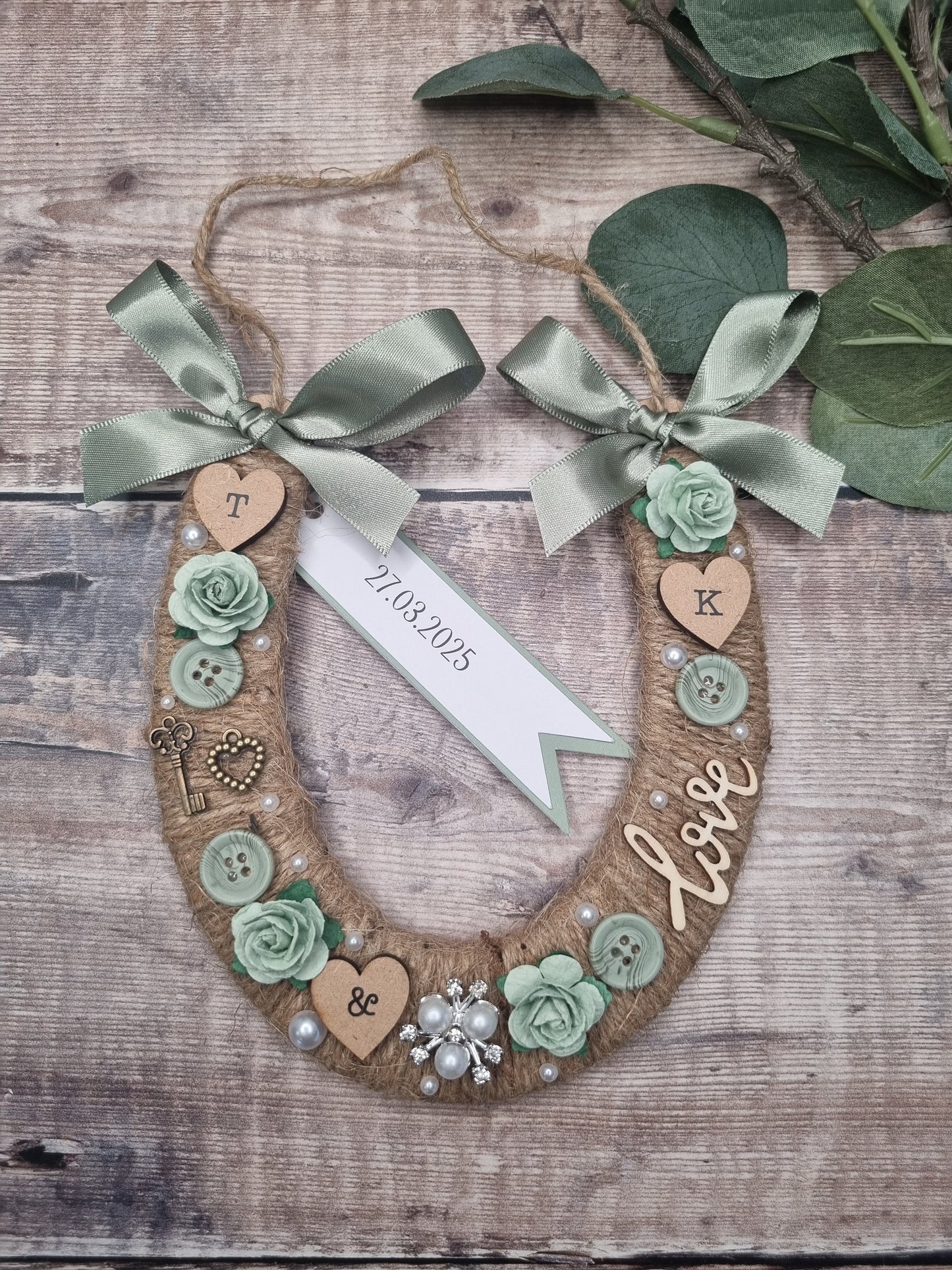 Wedding Horseshoe Gift