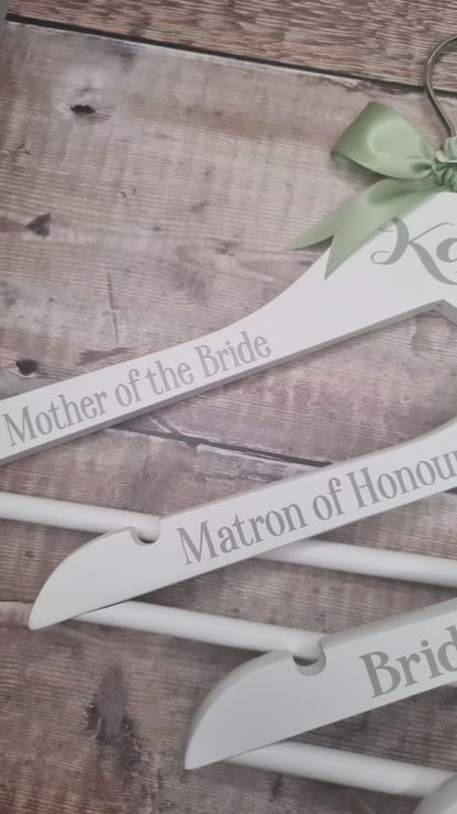 Personalised Wedding Hangers
