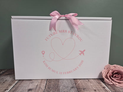 Wedding Dress Travel Box - Fingers and Thumbs Crafts