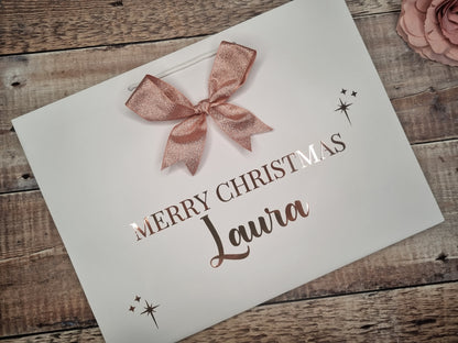 Christmas Gift Bags , personalised gift bags