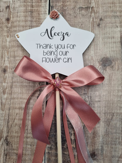 Flower Girl Wand