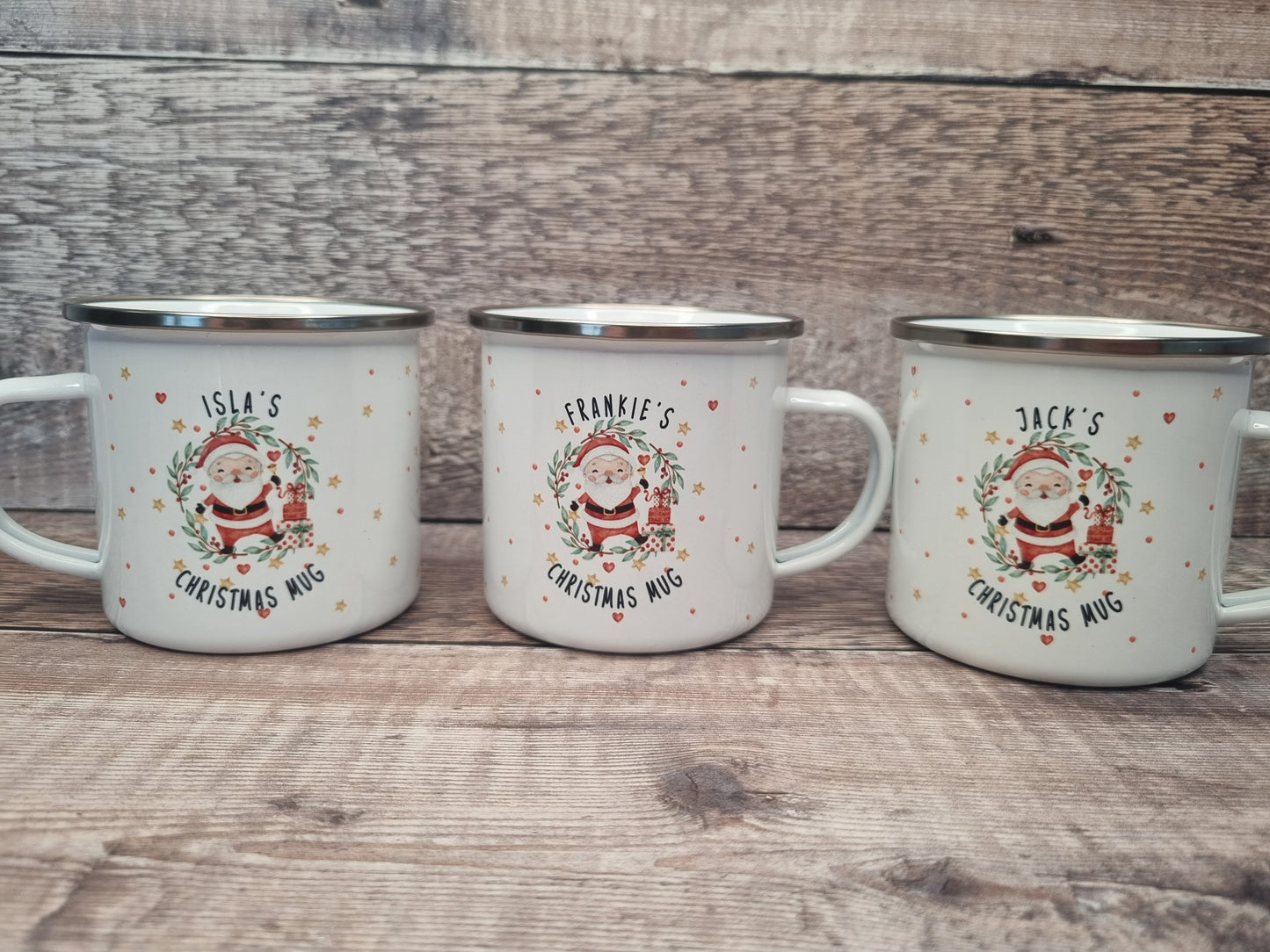 Personalised kids Christmas mug, Christmas Eve box filler, hot chocolate mug,