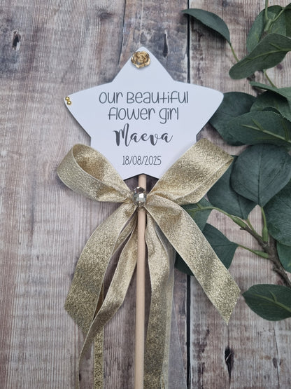 Flower Girl Wand