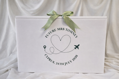Wedding Dress Travel Box - Fingers and Thumbs Crafts