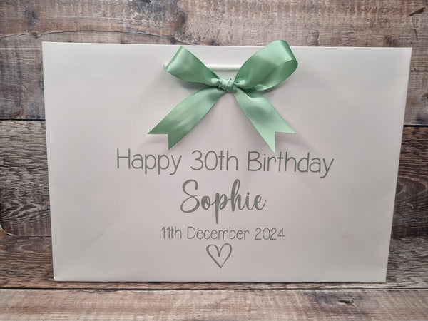 Birthday Gift Bags, Personalised Gift Bags