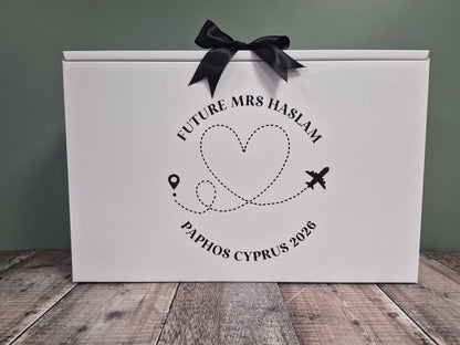 Wedding Dress Travel Box - Fingers and Thumbs Crafts