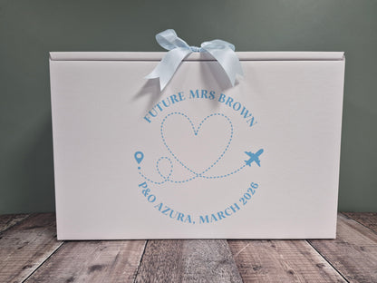 Wedding Dress Travel Box - Fingers and Thumbs Crafts
