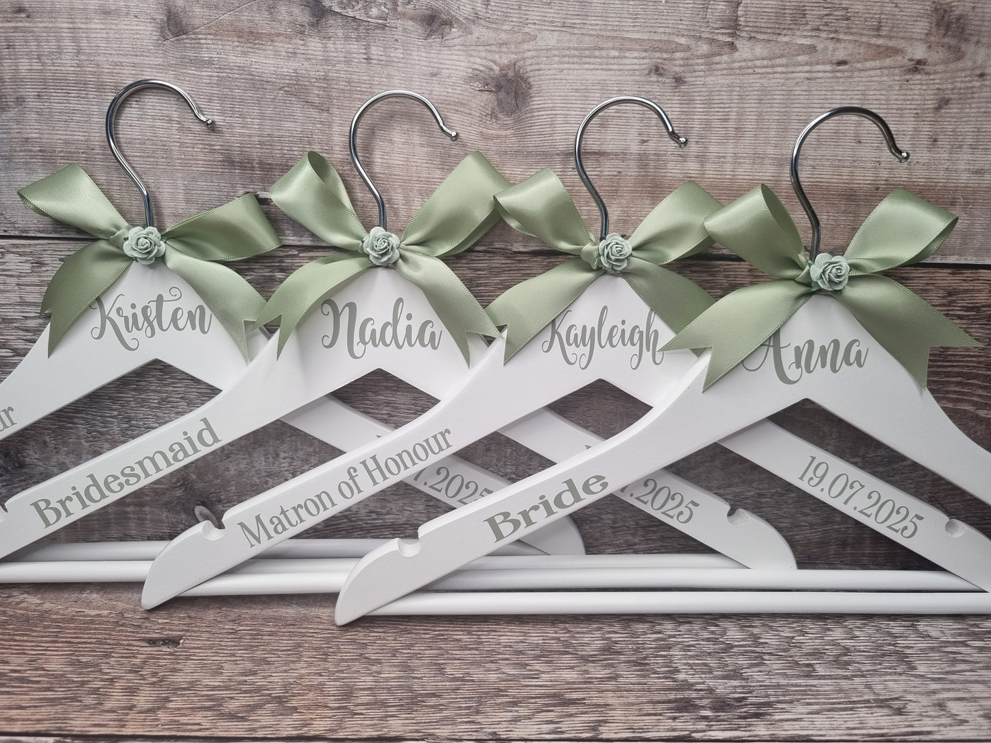 Personalised Wedding Hangers