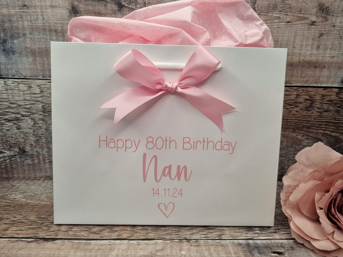 Birthday Gift Bags, Personalised Gift Bags