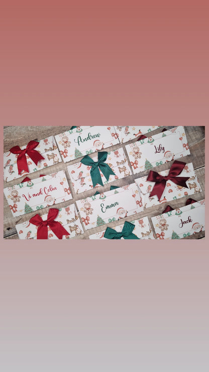 Personalised Christmas Gift Envelopes,  Money Wallet